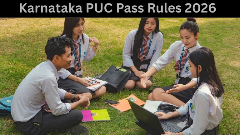 Karnataka PUC Pass Rules 2026